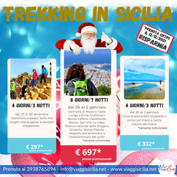 Sicilia Trekking Di Capodanno Scopriamo Insieme L Itinerario