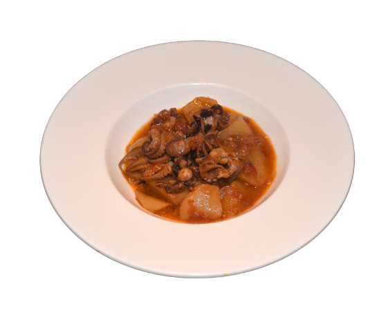 Polpo Agghiotta con Patate