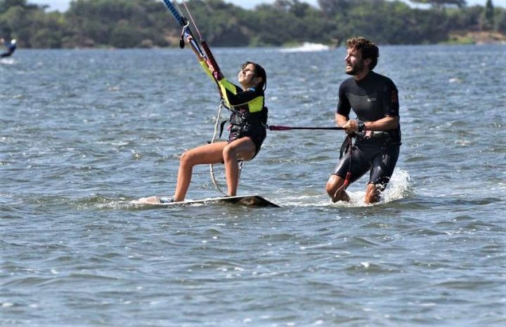 kitesurf allo stagnone di Marsala