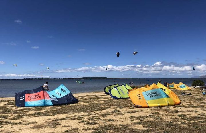 kitesurf allo stagnone di Marsala